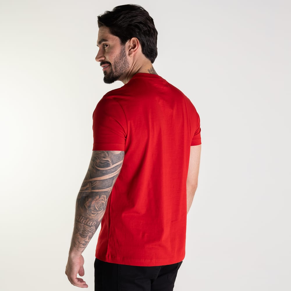 Kit 5 Camisetas Lacoste Croco Basic - COMPRE 3 LEVE 5!