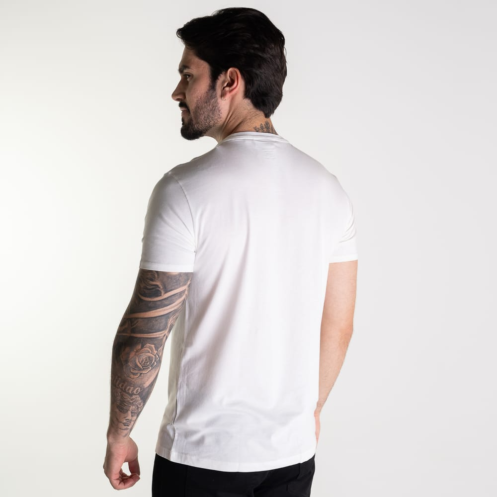 Kit 5 Camisetas Lacoste Croco Basic - COMPRE 3 LEVE 5!
