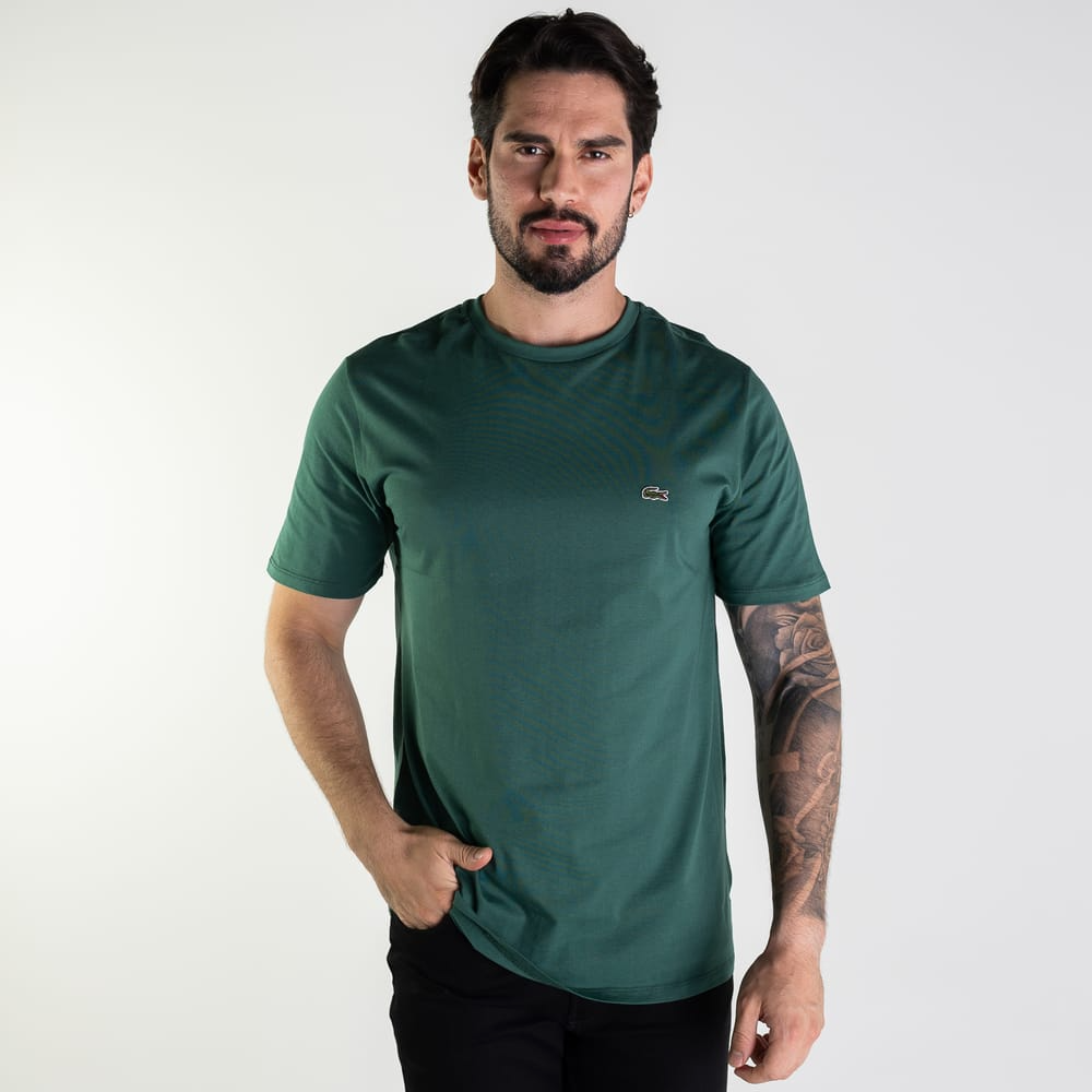 Kit 5 Camisetas Lacoste Croco Basic - COMPRE 3 LEVE 5!