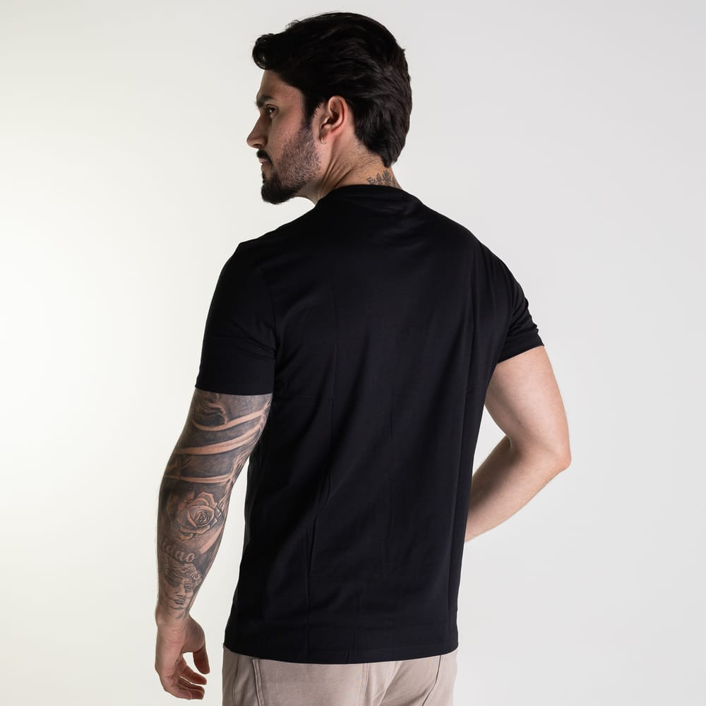 Kit 5 Camisetas Lacoste Croco Basic - COMPRE 3 LEVE 5!