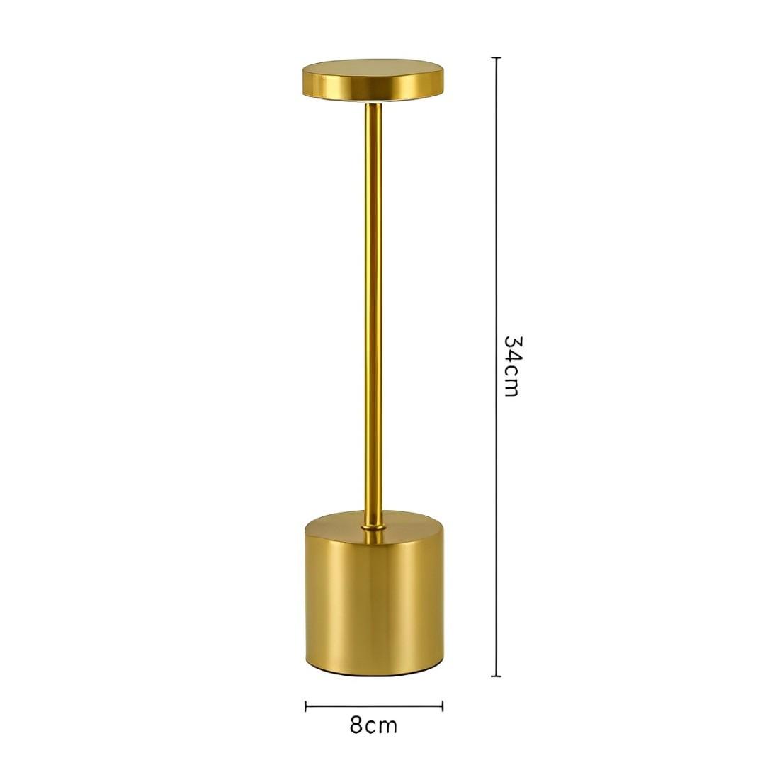 Luminária de Led Mendoza com Acendimento ao toque
